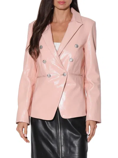 Walter Baker Marley Blazer In Pink