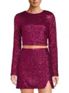 Walter Baker Megan Top In Magenta