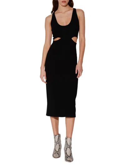 Walter Baker Merryn Dress In Black