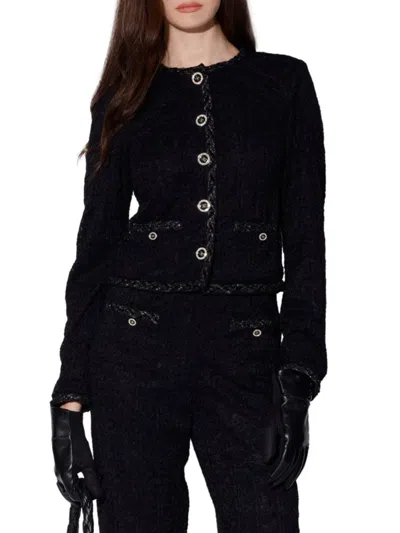Walter Baker Priscilla Jacket In Black