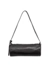 Walter Baker Women's Quinn Leather Barrel Shoulder Bag In Black