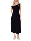 Walter Baker Women's Saddle Knit One-shoulder Midi-dress