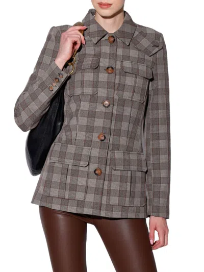 WALTER BAKER WOMEN'S SPENCER PLAID JACKET