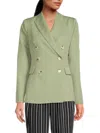 Walter Baker Women's Taurus Double Breasted Blazer In Soft Taupe