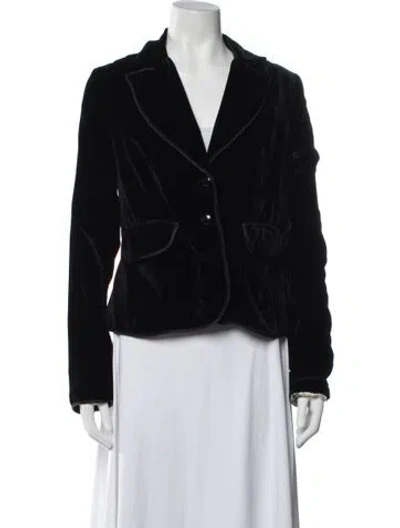 Pre-owned Walter Blazer In Black