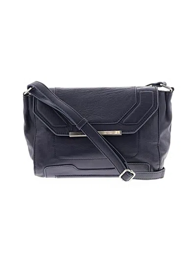 Pre-owned Walter By Walter Baker Leather Crossbody Bag In Purple