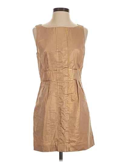 Pre-owned Walter Casual Dress In Tan