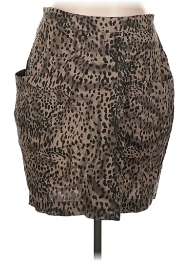 Pre-owned Walter Casual Skirt In Brown