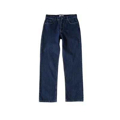 Walter Denim Limited Men's Blue Dark Wash Dead Straight Jean