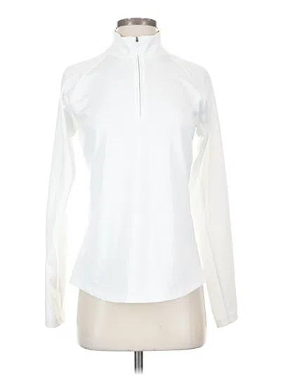 Pre-owned Walter Hagen Fleece Jacket In White