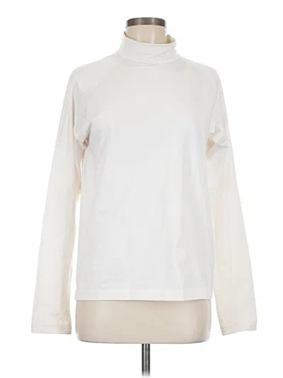 Pre-owned Walter Hagen Long Sleeve Turtleneck In Ivory