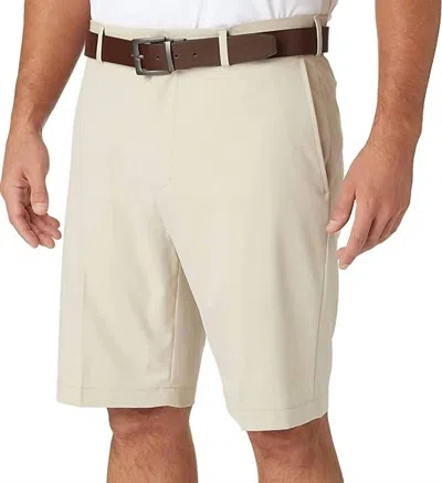 Walter Hagen Men's Performance 11 Fashion Short In Light Khaki In White