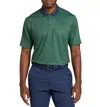 Walter Hagen Perfect 11 Time Print Polo In Houndsteeth Olive Green In Multi