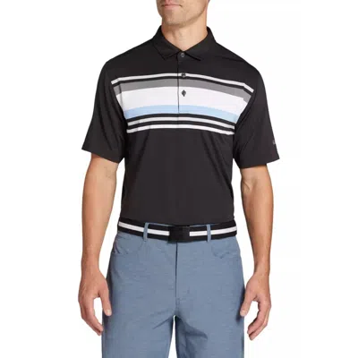 Walter Hagen Performance 11 Polo Shirt Men's Black Regular Fit Ups1100