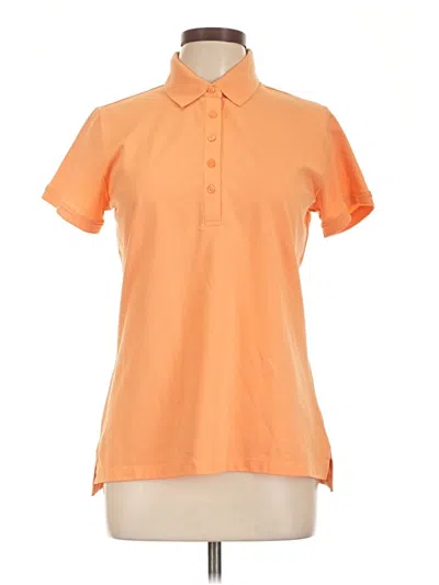 Pre-owned Walter Hagen Short Sleeve Polo Shirt In Orange