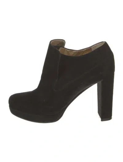 Pre-owned Walter Steiger Boots In Black