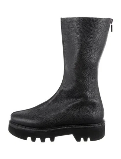 Pre-owned Walter Steiger Leather Boots In Black