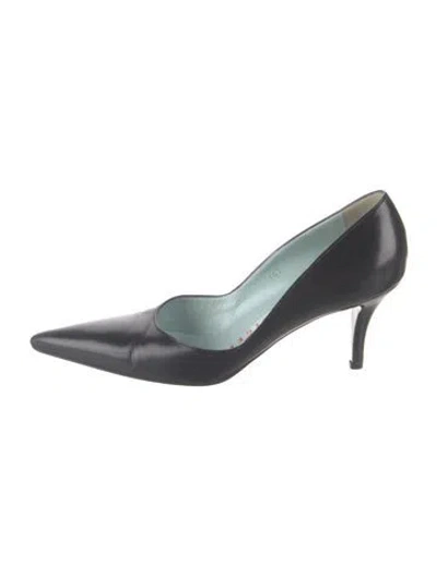 Pre-owned Walter Steiger Leather Pumps In Black