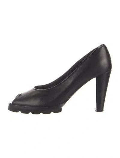 Pre-owned Walter Steiger Leather Pumps In Black