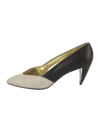 Pre-owned Walter Steiger Leather Pumps In Blue
