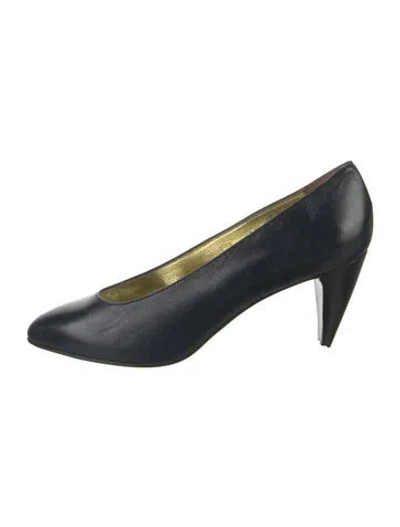 Pre-owned Walter Steiger Leather Pumps In Blue