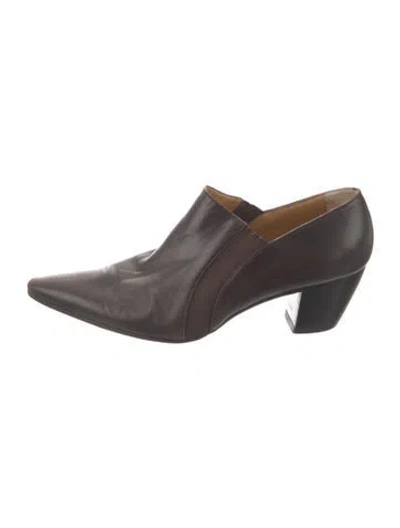Pre-owned Walter Steiger Leather Pumps In Brown