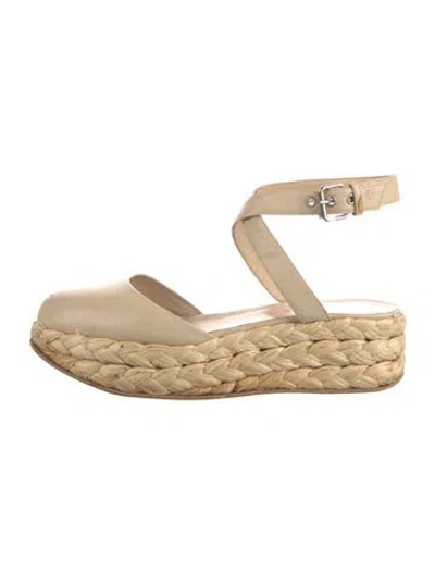 Pre-owned Walter Steiger Leather Pumps In Neutral