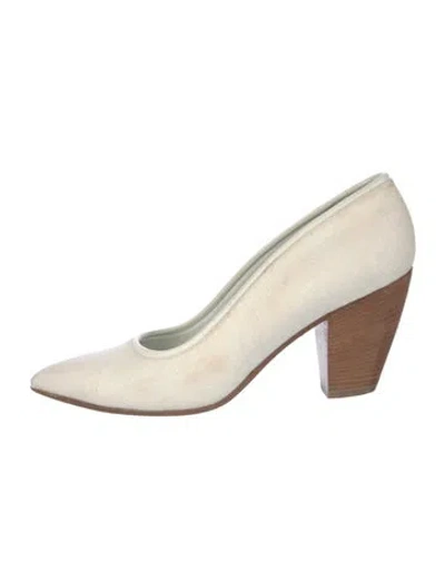 Pre-owned Walter Steiger Leather Pumps In Neutral