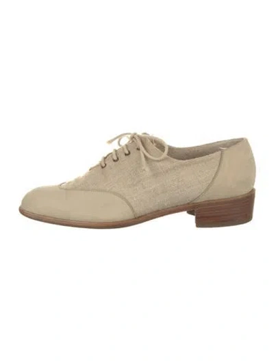 Pre-owned Walter Steiger Leather Pumps In Neutral