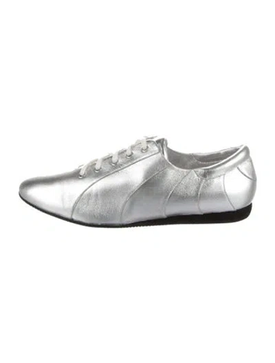 Pre-owned Walter Steiger Leather Sneakers