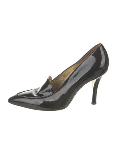 Pre-owned Walter Steiger Patent Leather Pumps In Black