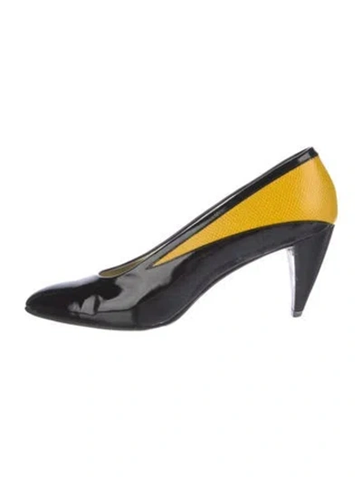 Pre-owned Walter Steiger Patent Leather Pumps In Multi