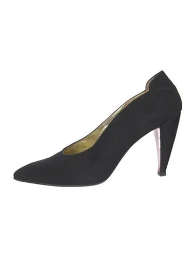 Pre-owned Walter Steiger Suede Pumps In Blue
