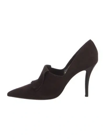 Pre-owned Walter Steiger Suede Pumps In Multi