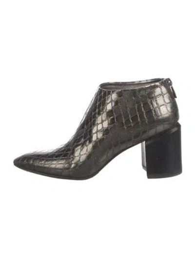 Pre-owned Walter Steiger Vintage Leather Boots In Multicolor
