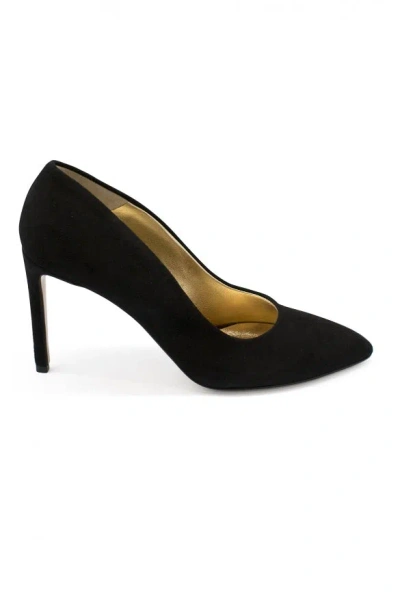 Walter Steiger Women Suede Pumps In Black