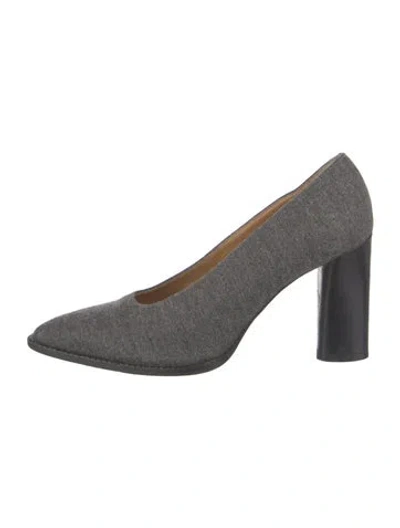 Pre-owned Walter Steiger Wool Pumps In Gray