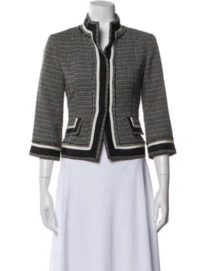 Pre-owned Walter Tweed Pattern Evening Jacket In Multi