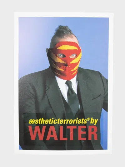 Pre-owned Walter Van Beirendonck Aestheticterrorists By Walter A/w 2002 Invitation In White