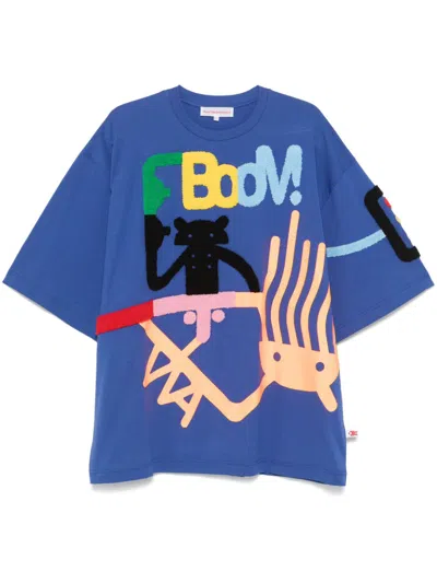 Walter Van Beirendonck Alien Action T-shirt In Blue