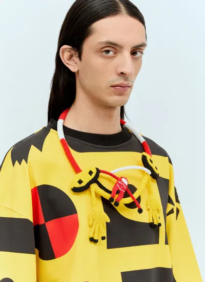 Walter Van Beirendonck Alien Sex Necklace In Yellow