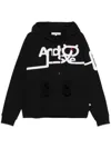 Walter Van Beirendonck Android Hoodie In Black