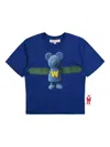 Walter Van Beirendonck Bear Micro T-shirt In Blue