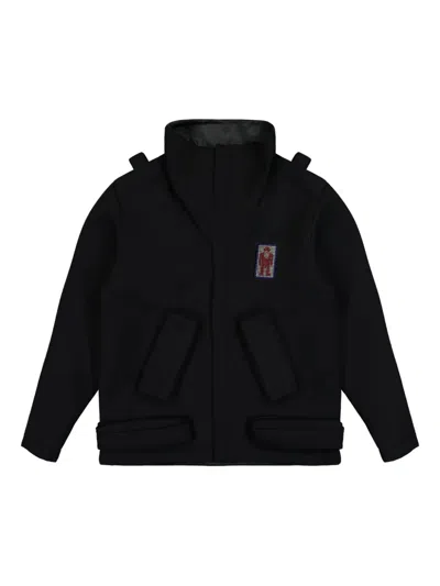 Walter Van Beirendonck Beep Beep Jacket In Blue