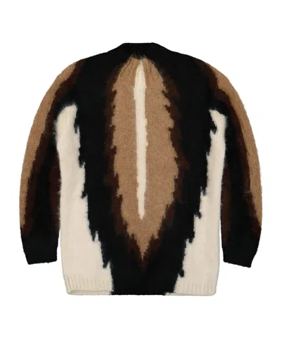 Walter Van Beirendonck Big Foot Sweater In Black