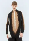 Walter Van Beirendonck Big Foot Sweater In Brown