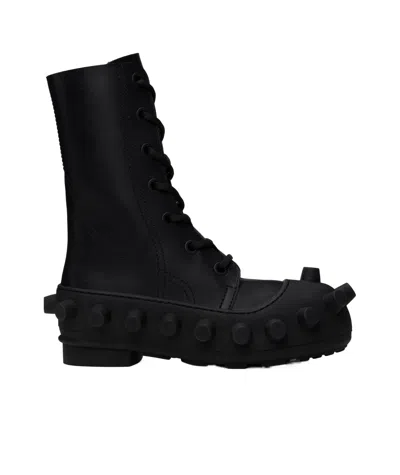 Walter Van Beirendonck Boom Boots In Black