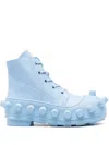 Walter Van Beirendonck Boom Boots In Blue