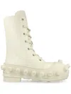 Walter Van Beirendonck Boom Boots In Neutrals