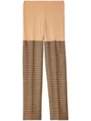 Walter Van Beirendonck Checked Leggings In 中性色